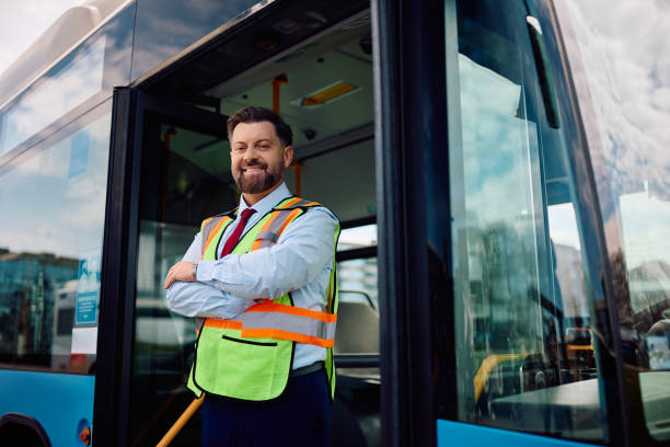 istock He is fully prepared for safe passenger driving! 1481399856