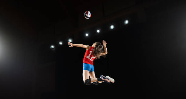 istock Volleyball: Female Player In Action 1481417297