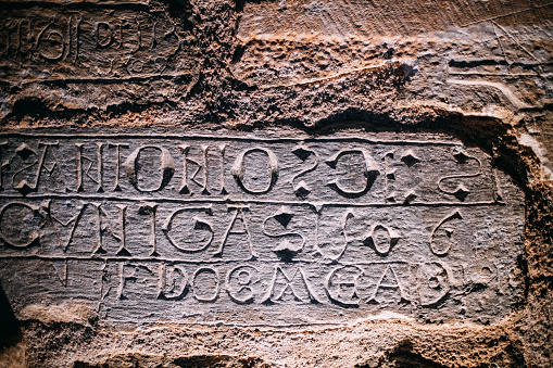 Classical Greek  inscription Background