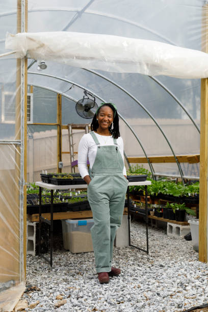 istock Farmer In Her Greenhouse 1481425699