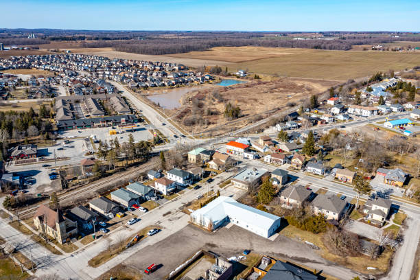 istock Aerial view Baden, Waterloo, Canada. 1481431716