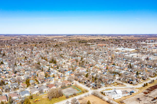 istock Railway Track and Train Station, Stratford city, Canada 1481432265
