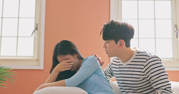 istock Couple have conflict at home 1481437912