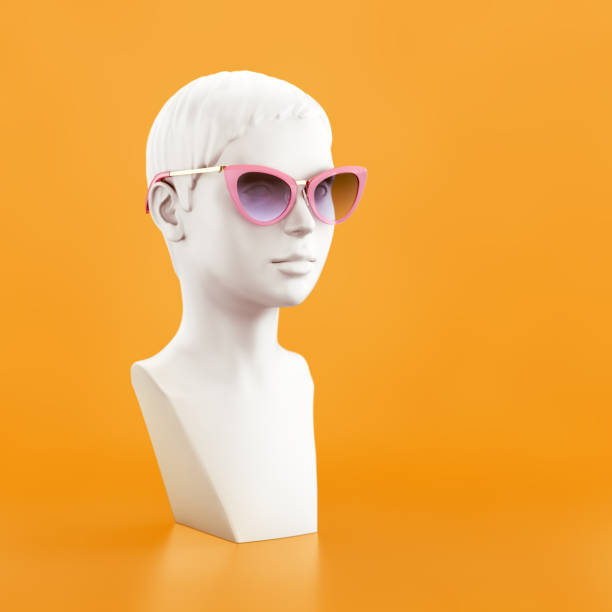 istock Fashionable Showcase Mannequin 1481459213
