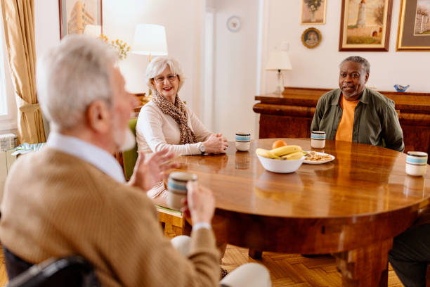 istock Active seniors in the nursing home 1481466859