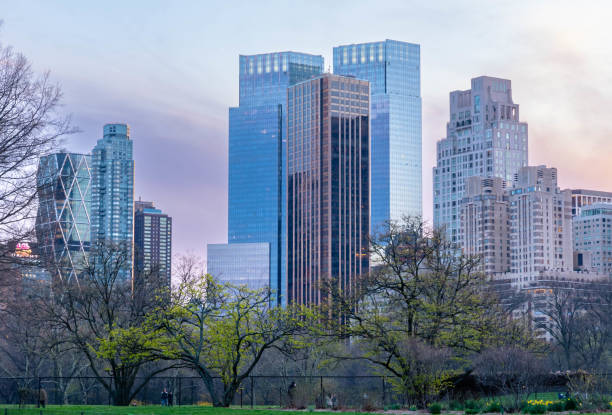 Central park nyc season spring bloom