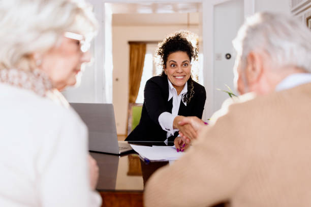 istock Seniors talking about their taxes 1481470849