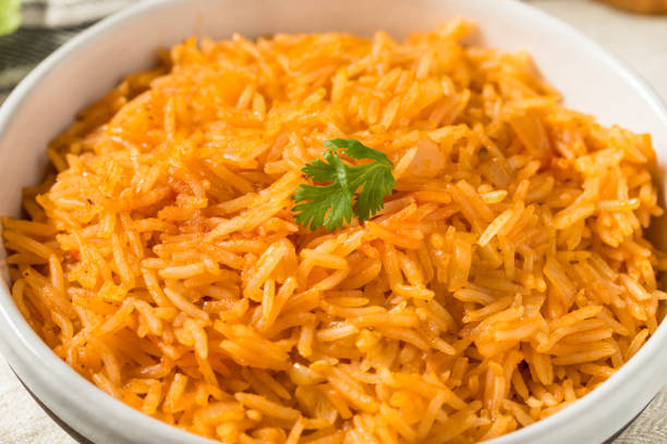 istock Homemade Organic Mexican Rice 1481471640