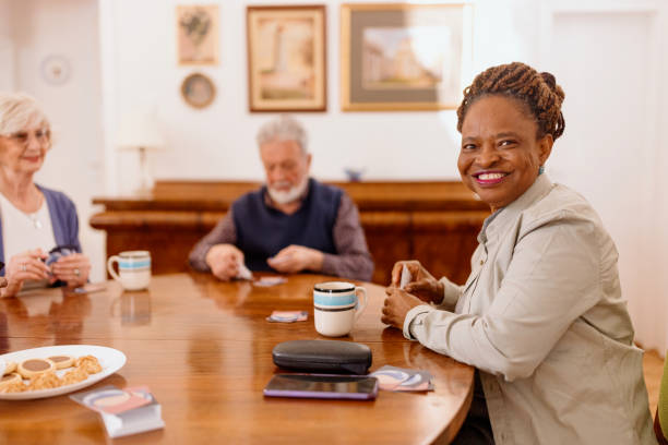istock A smiling senior woman looking directly at the camera 1481475914