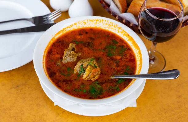 istock Georgian traditional soup kharcho 1481492202
