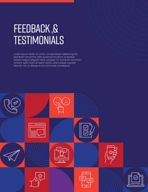 istock Feedback and Testimonials Related Design with Line Icons. Simple Outline Symbol Icons. 1481492579