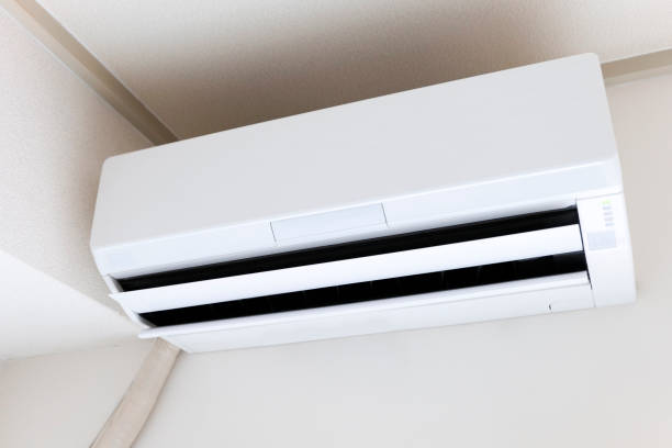 istock Air conditioning equipment installed in a house 1481493905