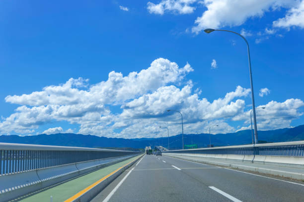 istock Lake Biwa Bridge Road Shiga Prefecture 1481495348