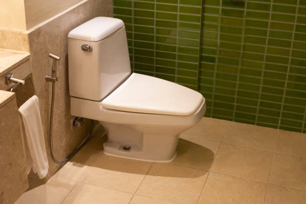 istock White toilet bowl in the bathroom. 1481498389