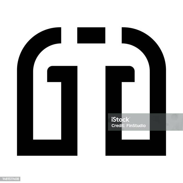stylish monogram mm logo