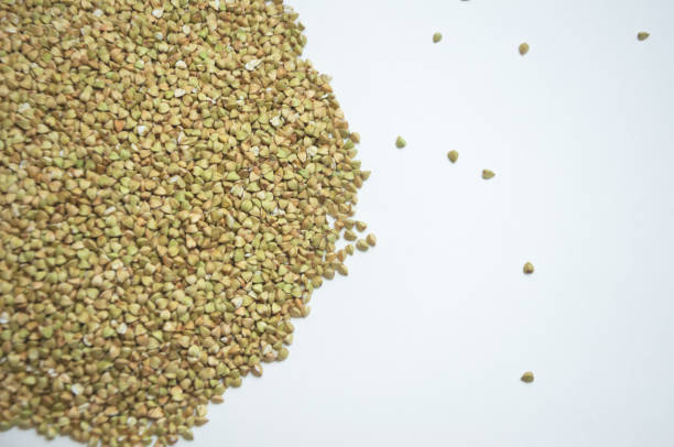 istock green buckwheat on a white background 1481512098