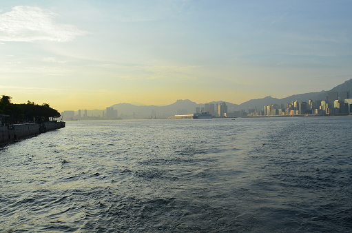 18 July 2013 the Lei Yue Mun channel, Victoria Harbour