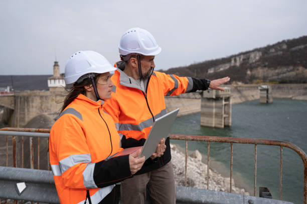 istock Engineers working in hydroelectric power station. 1481512729