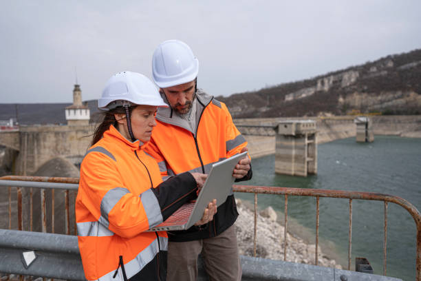 istock Engineers working in hydroelectric power station. 1481512733