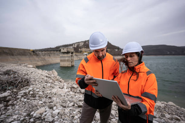 istock Engineers working in hydroelectric power station. 1481512755