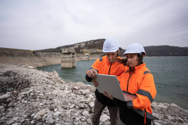 istock Engineers working in hydroelectric power station. 1481512758