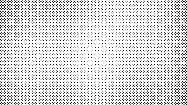 Vector illustration of Grunge halftone background with dots
