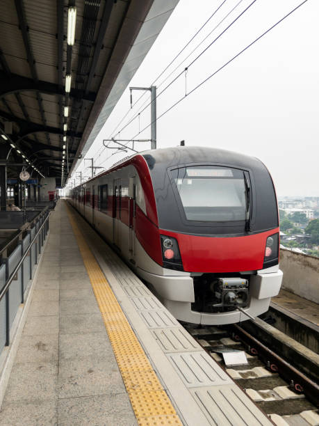 istock The modern commuter train is parked on standby. 1481522965