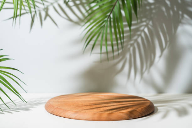 istock Wooden podium for product 1481523148