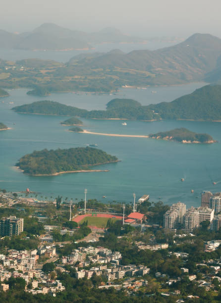 istock Coastal town. Sai kung, HK 1481525545