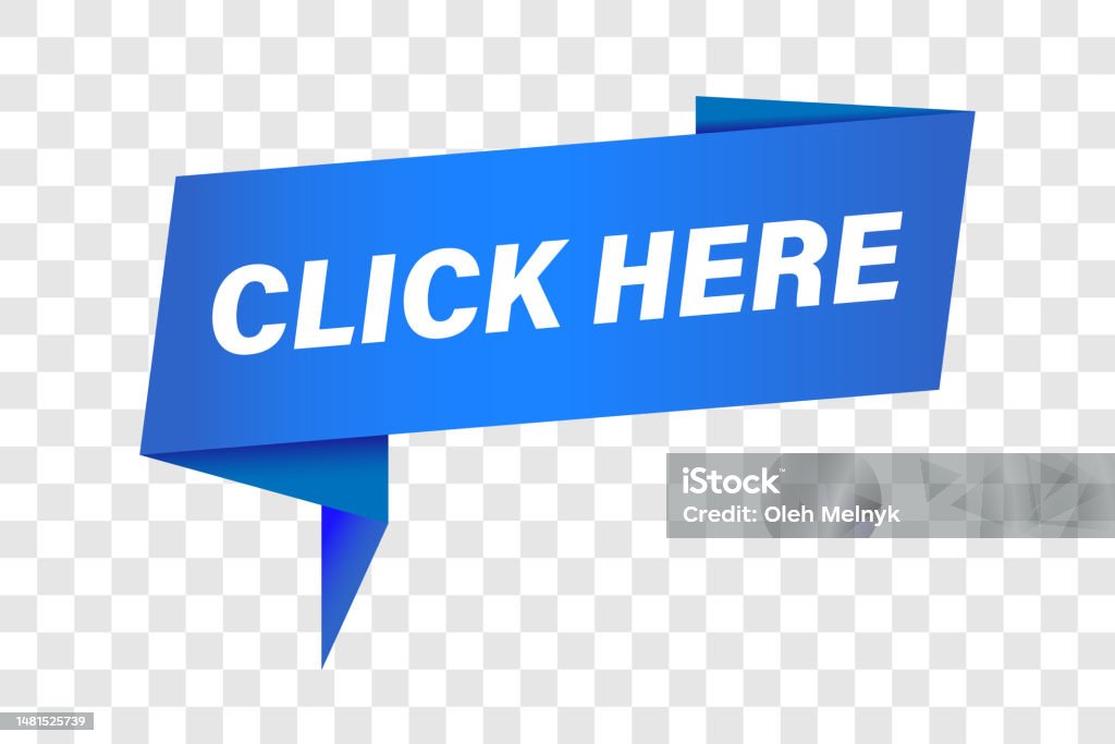 Click Here Button Clich Here Tag Banner Or Logo Click Here Sign Vector ...