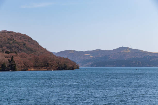 istock Calm Lake Ashi landscape on a sunny day 1481537274