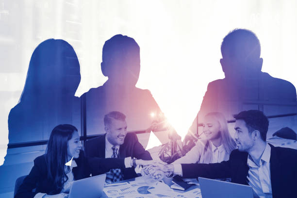 istock Diversity business people joining hands together 1481546850