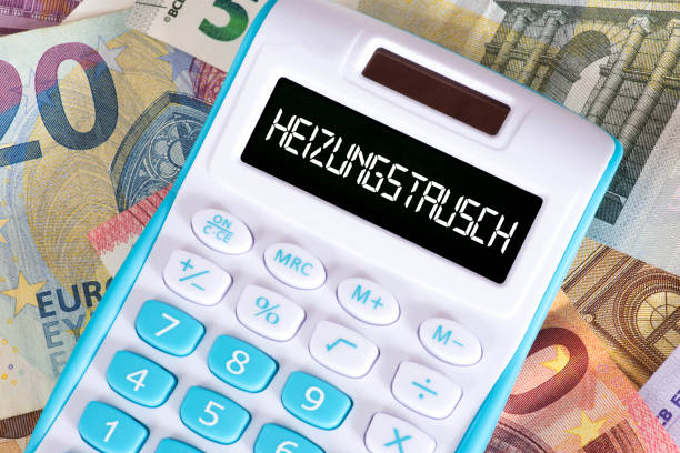 istock Euro banknotes, calculators and heating replacement costs 1481552157