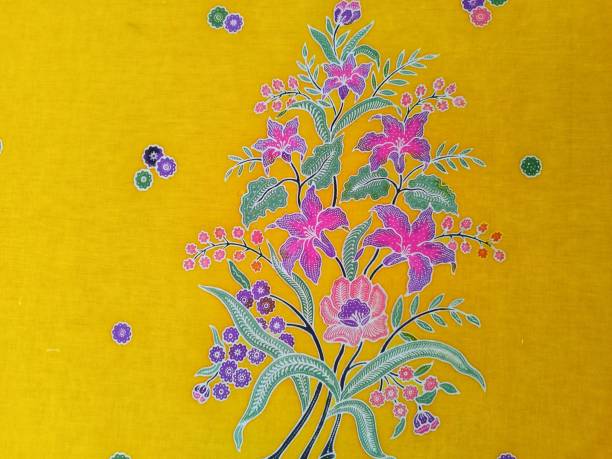 istock Batik of flower 1481557641