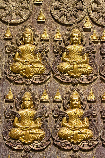 istock the Buddhism art on wall 148157413