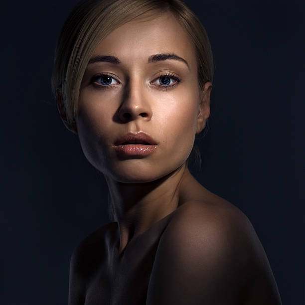 istock Portrait of a beautiful female model 148157526