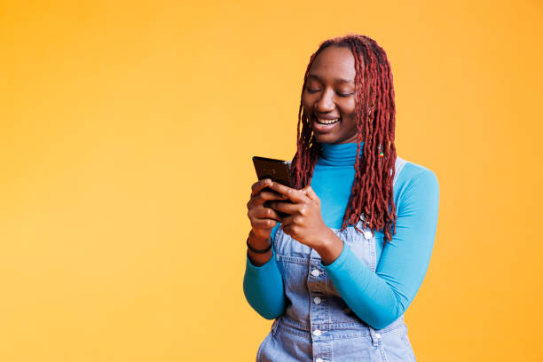 istock African american girl using mobile phone 1481579534