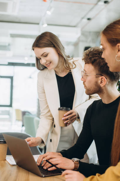 istock Colleagues discussing strategy during meeting 1481584268