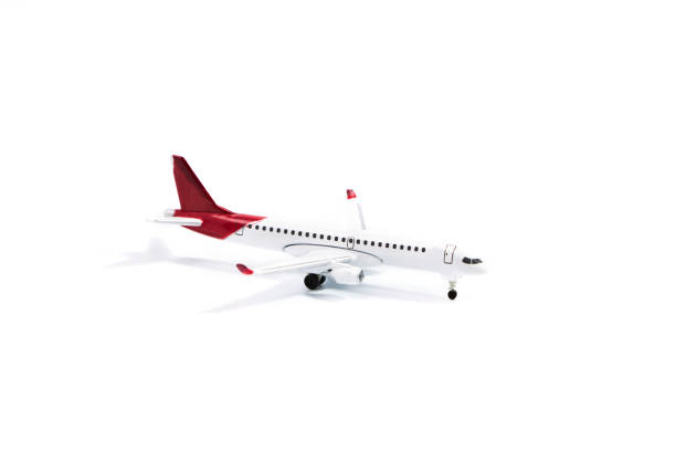 istock Toy plane on a white background. Travel concept 1481594095