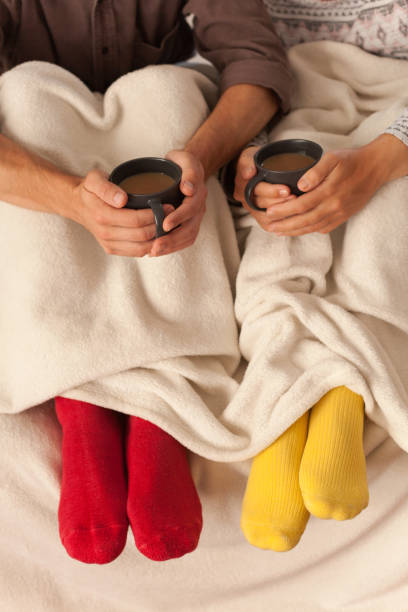 istock Sharing coffee with a friend in winter 1481597997