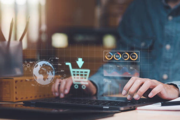 istock Startup or small business entrepreneur,Check sales and check business growth reports,order management in online stores,shopping on the internet,Selling online on Internet,SME,shipping boxes,e-commerce 1481598439