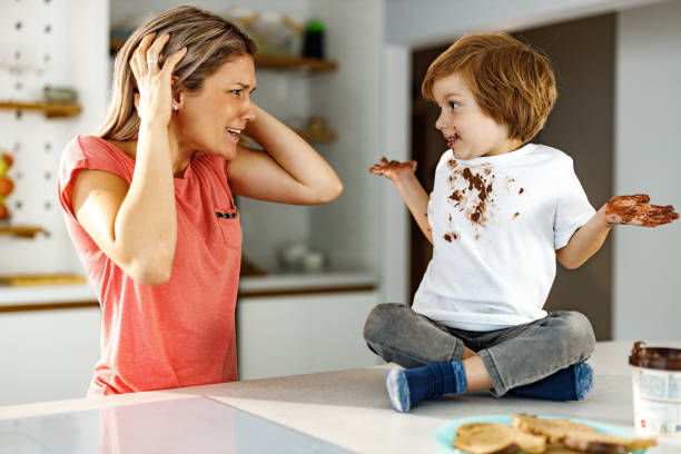 istock Oh no, look how you have stained yourself! 1481599641
