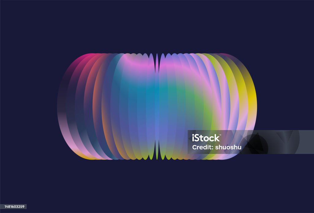 Abstract Patterns Gradient Abstract Geometric Radial Gradient Pattern Background Stock ...