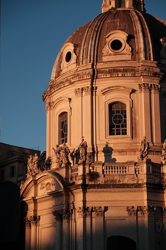 The Church of the Most Holy Name of Mary at the Trajan Forum