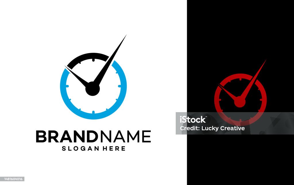 Time Logo Example Time Logo Design Vector Stock Illustration - Download Image Now ...