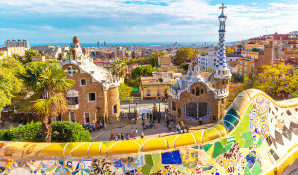 istock Spain- Park Guell in Barcelona 1481604118