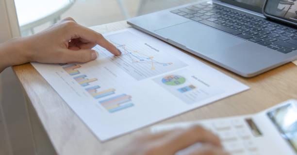 istock Financial businesswoman 1481610535