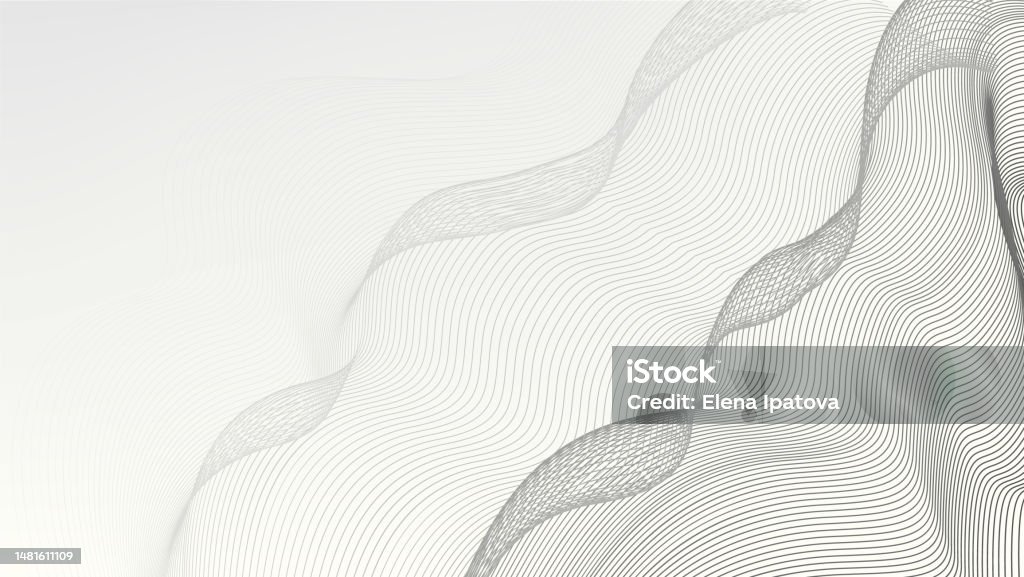 Background Pattern Horizontal Horizontal Background With Wavy Pattern Stock Illustration - Download ...