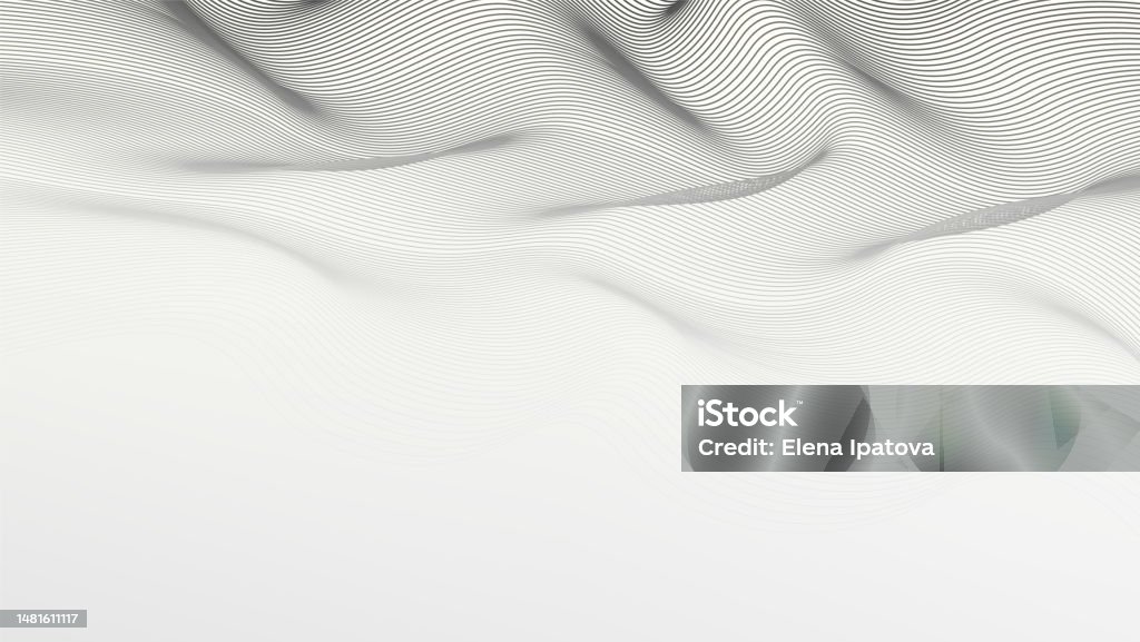 Background Pattern Horizontal Horizontal Background With Wavy Pattern Stock Illustration - Download ...