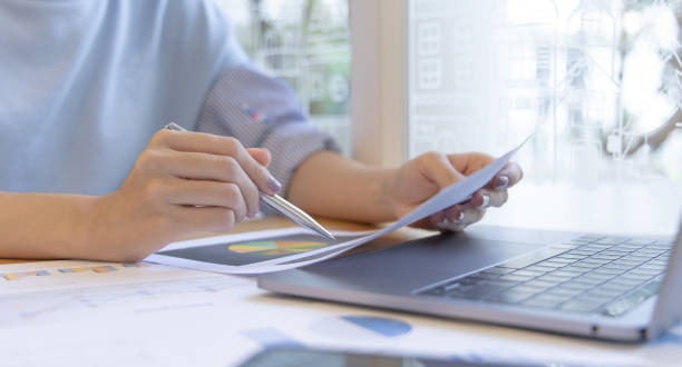 istock Financial businesswoman 1481611723